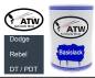 Preview: Dodge, Rebel, DT / PDT: 500ml Lackdose, von ATW Autoteile West.